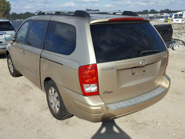 KNDMC233X86044123 - 2008 HYUNDAI ENTOURAGE BEIGE photo 1