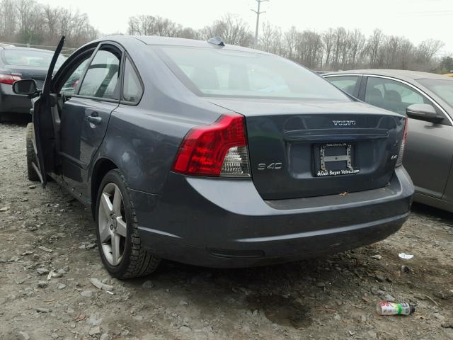 YV1MS382082393317 - 2008 VOLVO S40 2.4I BLUE photo 3