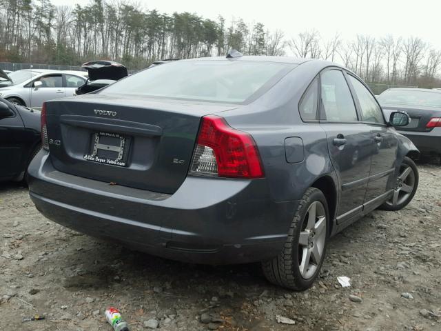 YV1MS382082393317 - 2008 VOLVO S40 2.4I BLUE photo 4