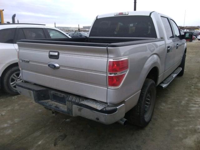 1FTFW1ET2EKF30094 - 2014 FORD F150 SUPER SILVER photo 4