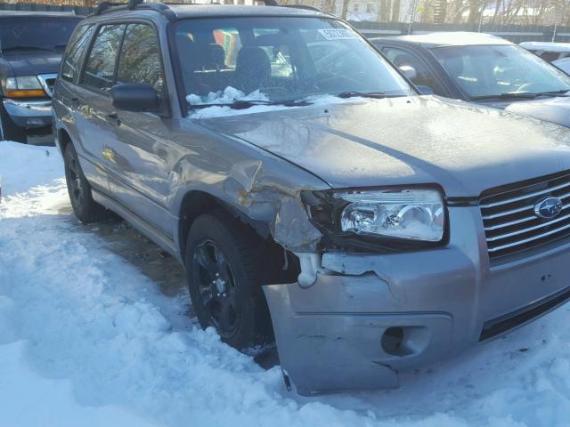 JF1SG63696G749523 - 2006 SUBARU FORESTER 2 SILVER photo 9