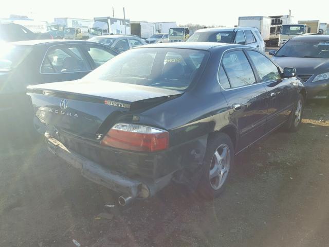 19UUA566X2A055349 - 2002 ACURA 3.2TL BLACK photo 4