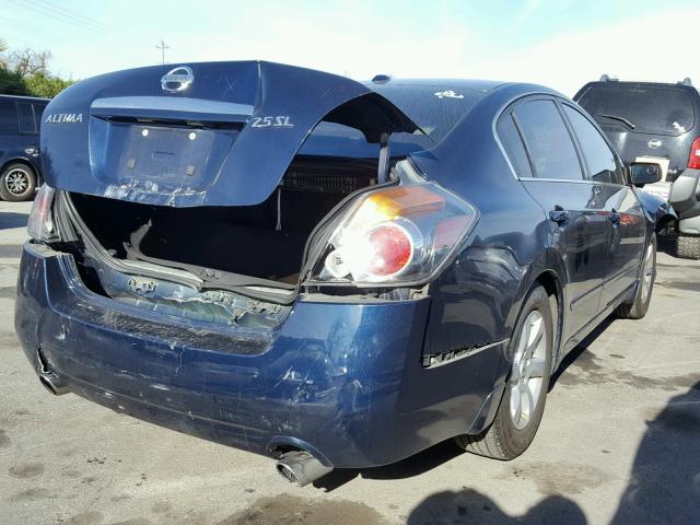 1N4AL21E97N409537 - 2007 NISSAN ALTIMA 2.5 BLUE photo 4