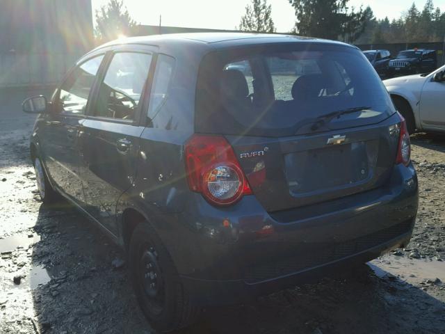 KL1TD6DE1AB053474 - 2010 CHEVROLET AVEO LS GREEN photo 3