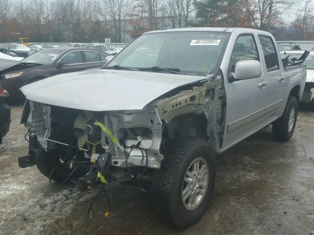 1GCHTCFE9C8122036 - 2012 CHEVROLET COLORADO L SILVER photo 2