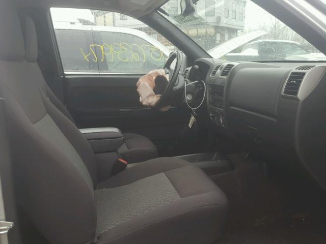 1GCHTCFE9C8122036 - 2012 CHEVROLET COLORADO L SILVER photo 5