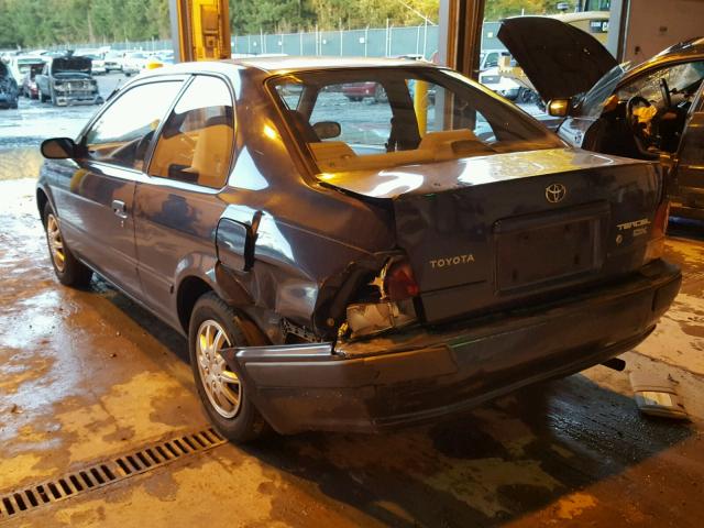 JT2EL56D3S0061374 - 1995 TOYOTA TERCEL DX BLUE photo 3