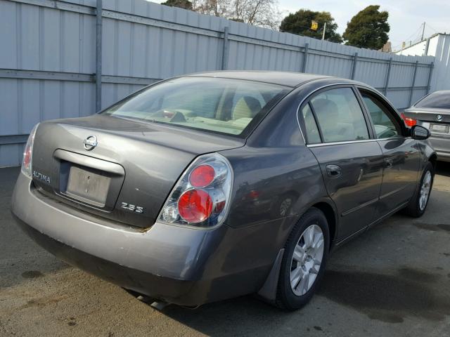 1N4AL11D06N442720 - 2006 NISSAN ALTIMA S GRAY photo 4