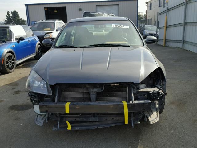 1N4AL11D06N442720 - 2006 NISSAN ALTIMA S GRAY photo 9