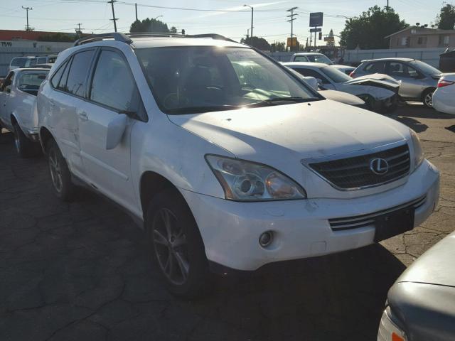 JTJGW31U560002929 - 2006 LEXUS RX 400 WHITE photo 1