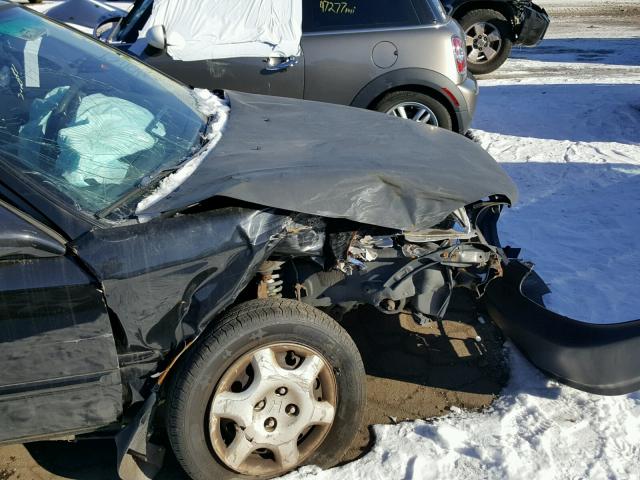 1HGEJ8245WL051570 - 1998 HONDA CIVIC EX შავი ფოტო 9