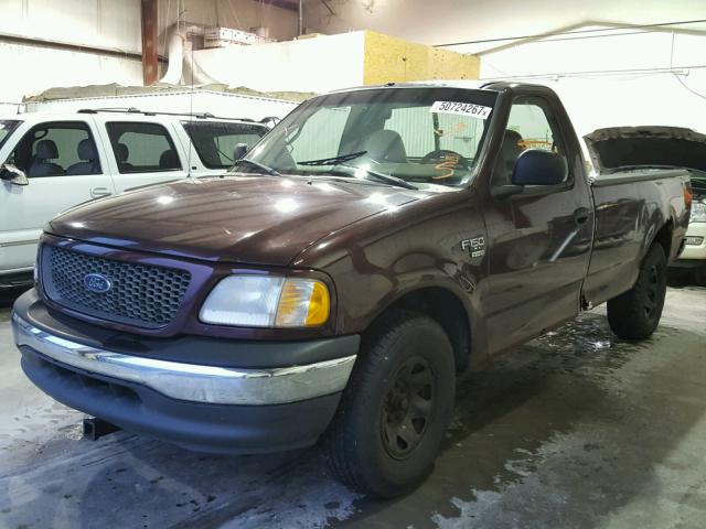 1FTPF17L8YNB46261 - 2000 FORD F150 Kasztanowy zdjęcie 2
