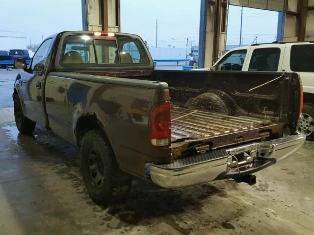 1FTPF17L8YNB46261 - 2000 FORD F150 MAROON photo 3