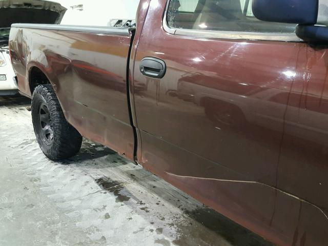 1FTPF17L8YNB46261 - 2000 FORD F150 Kasztanowy zdjęcie 9