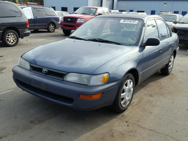 JT2AE04B3R0077243 - 1994 TOYOTA COROLLA BLUE photo 2