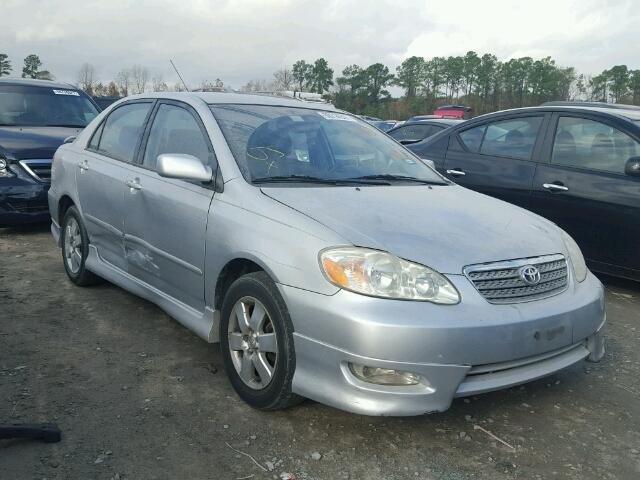 1NXBR32E05Z507288 - 2005 TOYOTA COROLLA CE SILVER photo 1