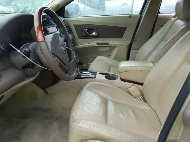 1G6DM57T660142187 - 2006 CADILLAC CTS TAN photo 5