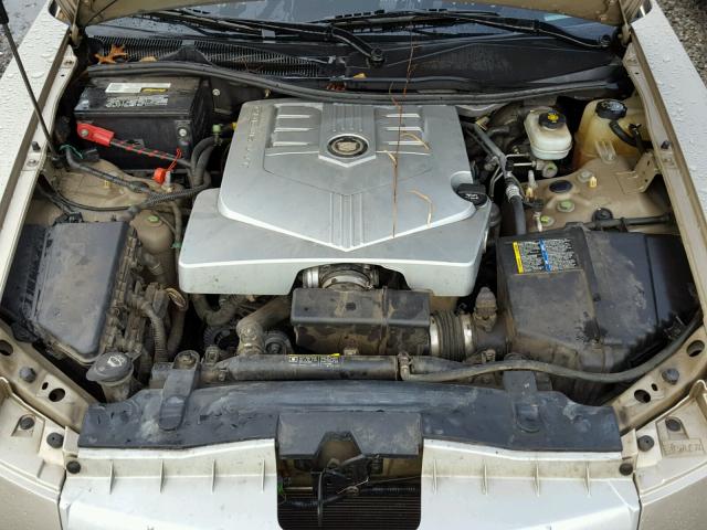 1G6DM57T660142187 - 2006 CADILLAC CTS TAN photo 7