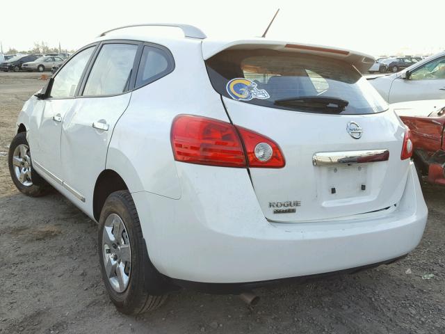 JN8AS5MT8EW104809 - 2014 NISSAN ROGUE SELE WHITE photo 3