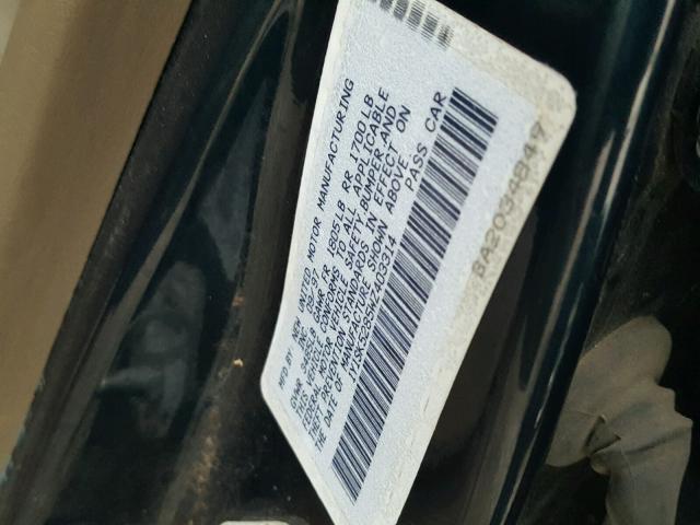 1Y1SK5285WZ403314 - 1998 CHEVROLET GEO PRIZM 绿色 照片 10