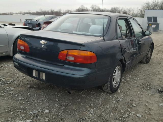 1Y1SK5285WZ403314 - 1998 CHEVROLET GEO PRIZM 绿色 照片 4