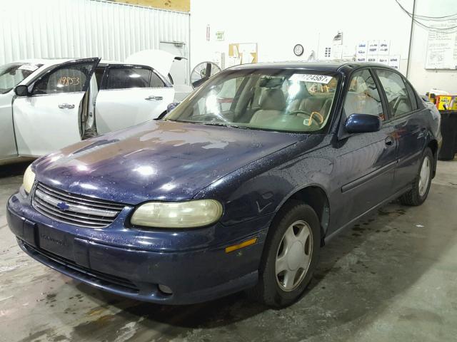 1G1NE52J2Y6230702 - 2000 CHEVROLET MALIBU LS 蓝色 照片 2