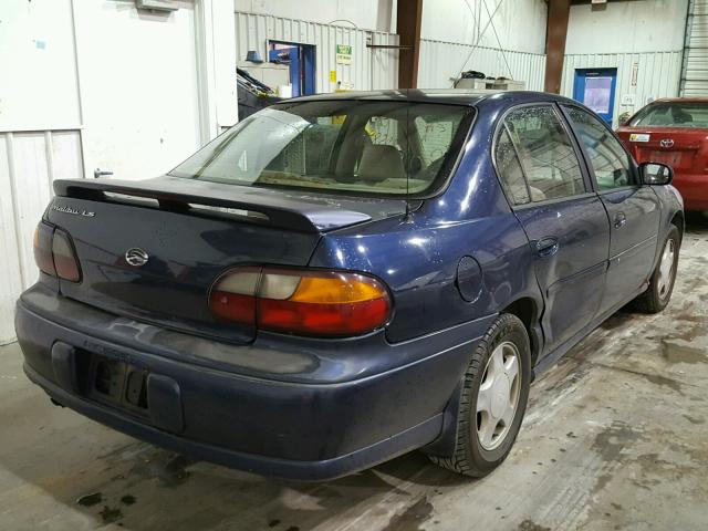 1G1NE52J2Y6230702 - 2000 CHEVROLET MALIBU LS BLUE photo 4