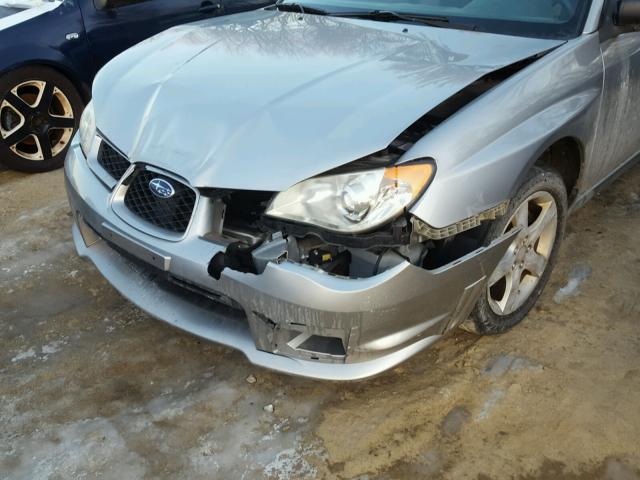 JF1GD61617H512909 - 2007 SUBARU IMPREZA 2. GRAY photo 9