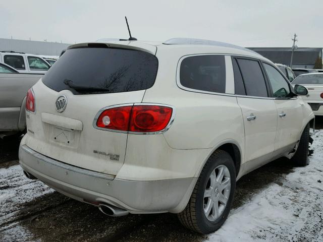 5GAEV23738J109071 - 2008 BUICK ENCLAVE CX WHITE photo 4