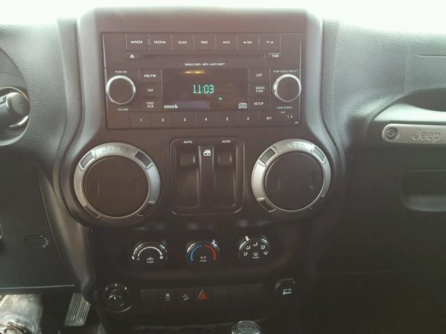 1C4AJWAG5FL675334 - 2015 JEEP WRANGLER S წითელი ფოტო 9