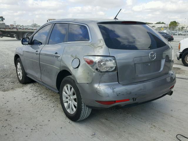 JM3ER2W54A0311093 - 2010 MAZDA CX-7 GRAY photo 3