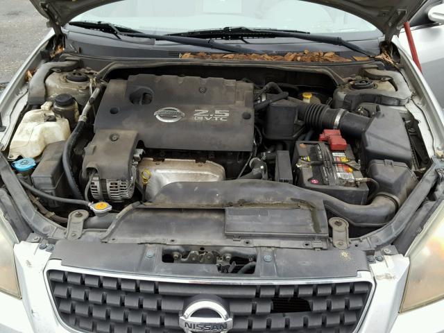 1N4AL11D06C227883 - 2006 NISSAN ALTIMA S SILVER photo 7