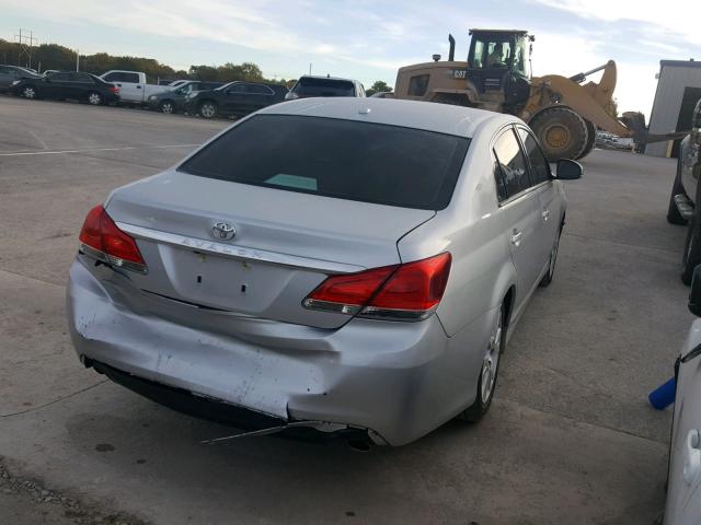 4T1BK3DBXCU466754 - 2012 TOYOTA AVALON BAS Gümüş foto 4