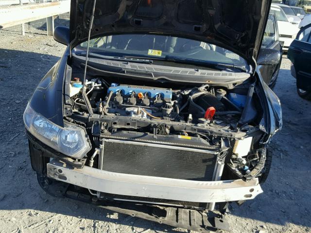 2HGFG12889H519872 - 2009 HONDA CIVIC EX أسود صورة 7