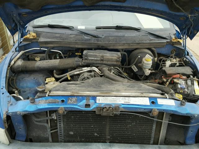 1B7HF13Y9WJ181854 - 1998 DODGE RAM 1500 BLUE photo 7