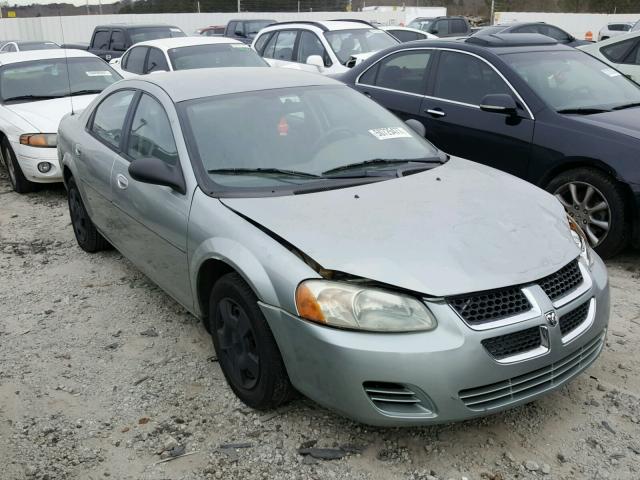 1B3AL46T06N228632 - 2006 DODGE STRATUS SX SILVER photo 1