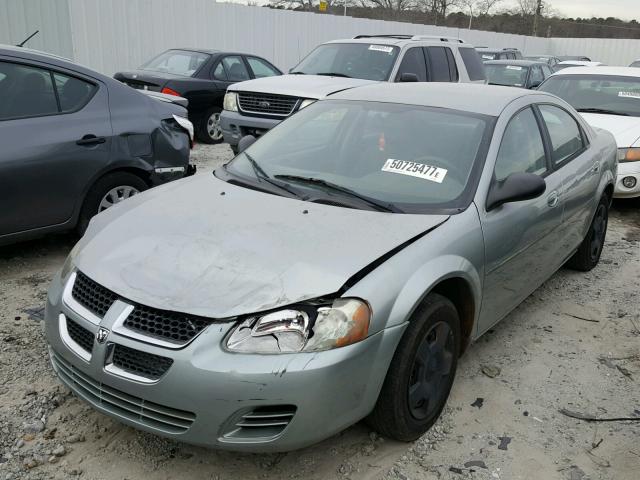 1B3AL46T06N228632 - 2006 DODGE STRATUS SX SILVER photo 2