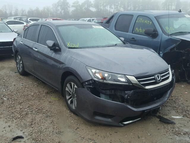 1HGCR2F31DA007508 - 2013 HONDA ACCORD LX GRAY photo 1