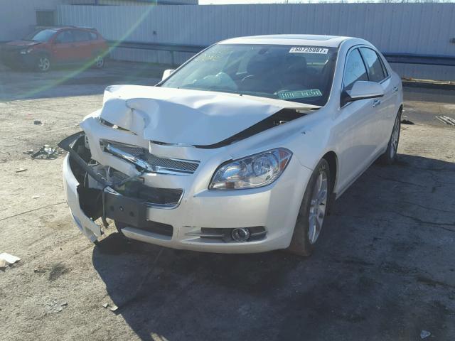 1G1ZE5E70BF264839 - 2011 CHEVROLET MALIBU LTZ 白色 照片 2