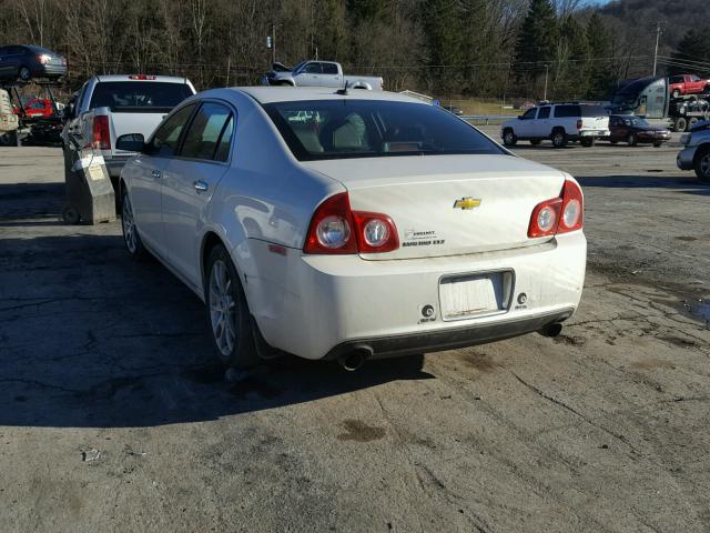 1G1ZE5E70BF264839 - 2011 CHEVROLET MALIBU LTZ 白色 照片 3
