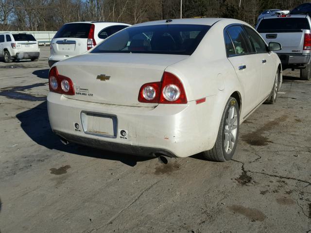1G1ZE5E70BF264839 - 2011 CHEVROLET MALIBU LTZ 白色 照片 4