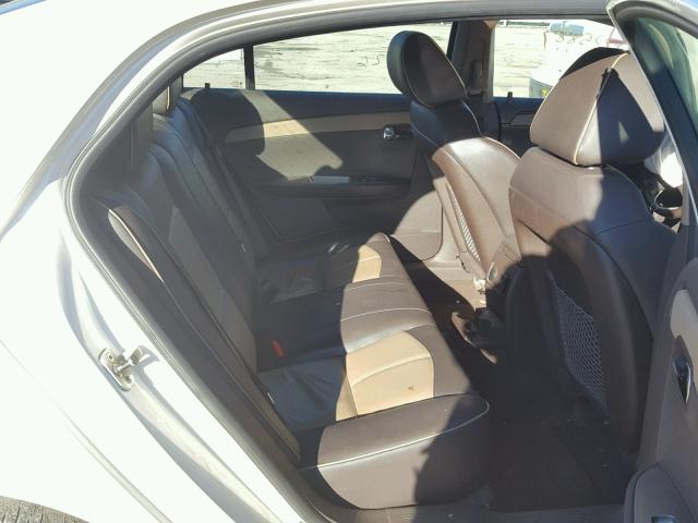 1G1ZE5E70BF264839 - 2011 CHEVROLET MALIBU LTZ 白色 照片 6