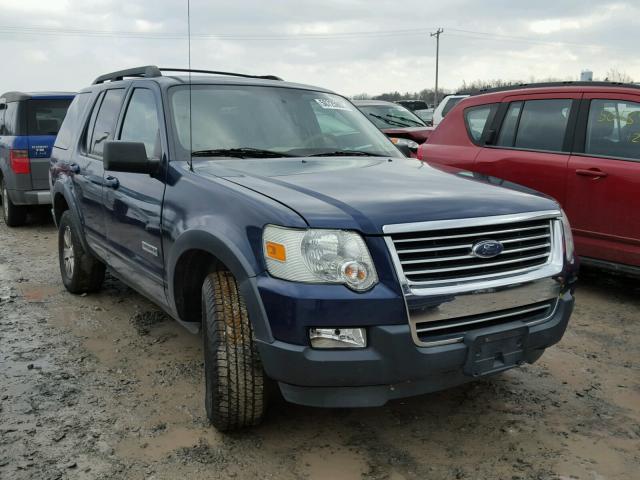 1FMEU738X7UB12999 - 2007 FORD EXPLORER X BLUE photo 1