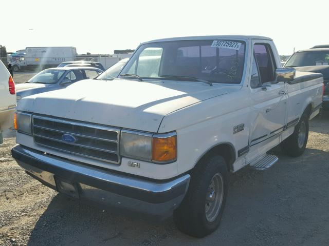 1FTDF15H5MPB09930 - 1991 FORD F150 WHITE photo 2