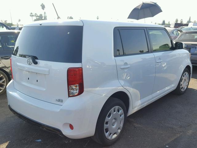 JTLZE4FE4EJ052563 - 2014 TOYOTA SCION XB WHITE photo 4