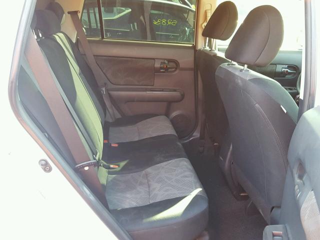 JTLZE4FE4EJ052563 - 2014 TOYOTA SCION XB WHITE photo 6