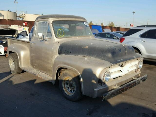 F10V5L11517 - 1953 FORD F100 BEIGE photo 1