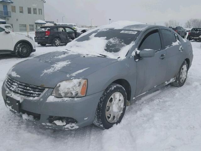 4A3AB36F09E602471 - 2009 MITSUBISHI GALANT ES GRAY photo 2