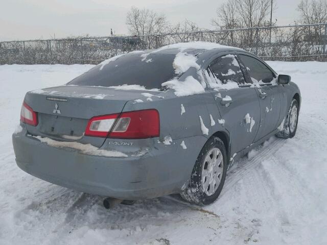 4A3AB36F09E602471 - 2009 MITSUBISHI GALANT ES GRAY photo 4