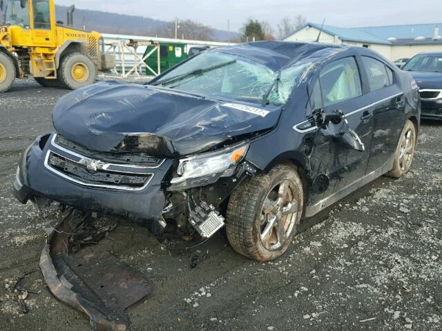 1G1RD6E45DU149294 - 2013 CHEVROLET VOLT BLACK photo 2